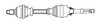 TOYOT 4341005030 Drive Shaft